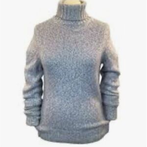 $368 Ann Taylor Light grey Cashmere Knit size small s